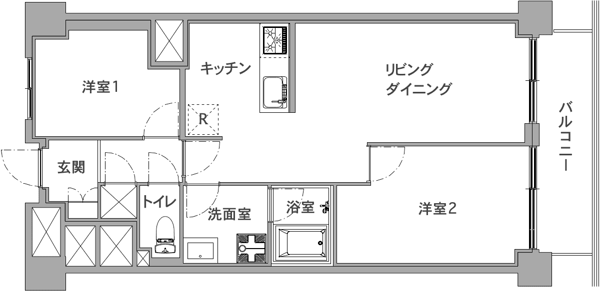 上質なアート空間を再現したリノベーションBefore