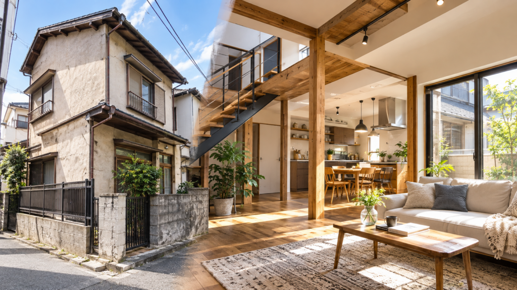 再建築不可のリノベーション