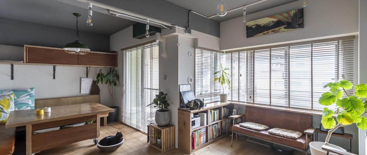 ペンダントライトにしたことで、作業によって部屋の明るさを変更できる