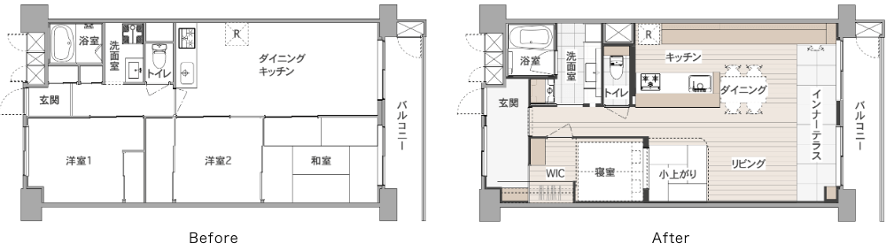 壁を作り込みすぎない「ゆるさ」のあるワンルームスタイル⑤