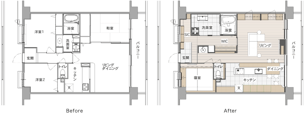 家族の成長に合わせて間取りが変えられる住まい⑤