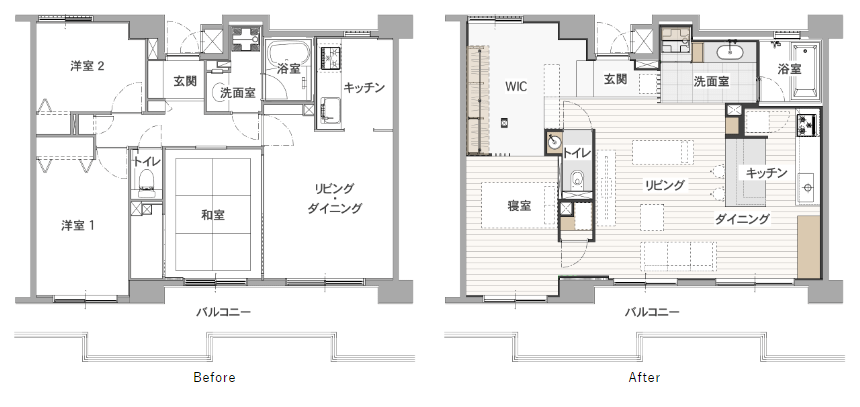 Before After