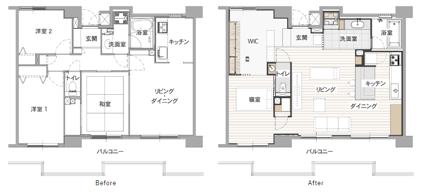 ホテルライクな上質空間_間取り