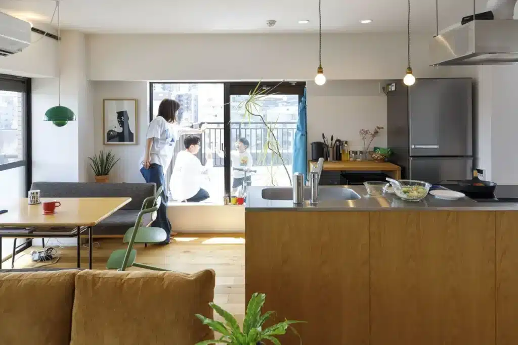 視線の抜けを意識する