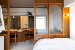 三日月天板の住まい