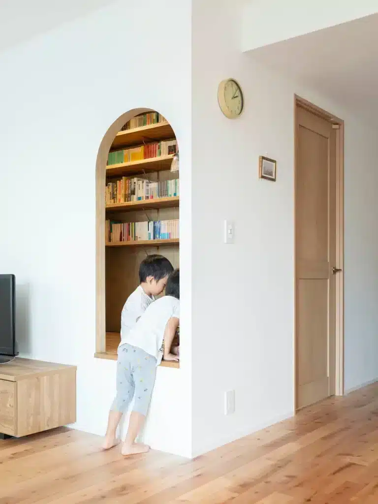 4人暮らし｜LDKを広々と確保しつつ個の空間も計画