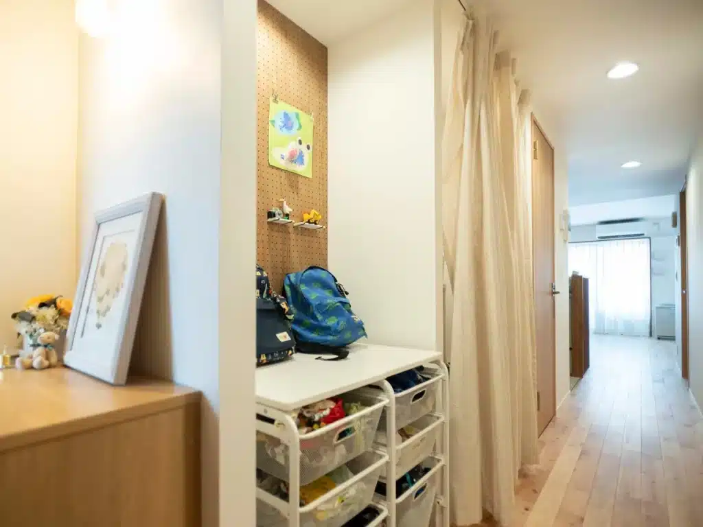 4人暮らし｜LDKを広々と確保しつつ個の空間も計画