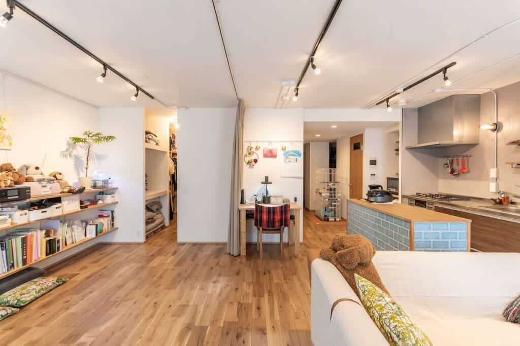 変幻自在の大きなワンルーム