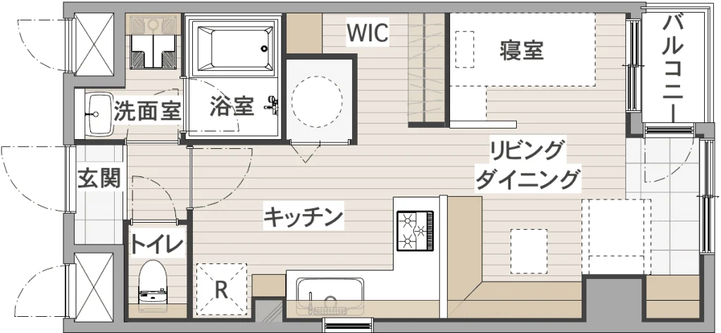 ③ 物を減らすより、見せ方を変える