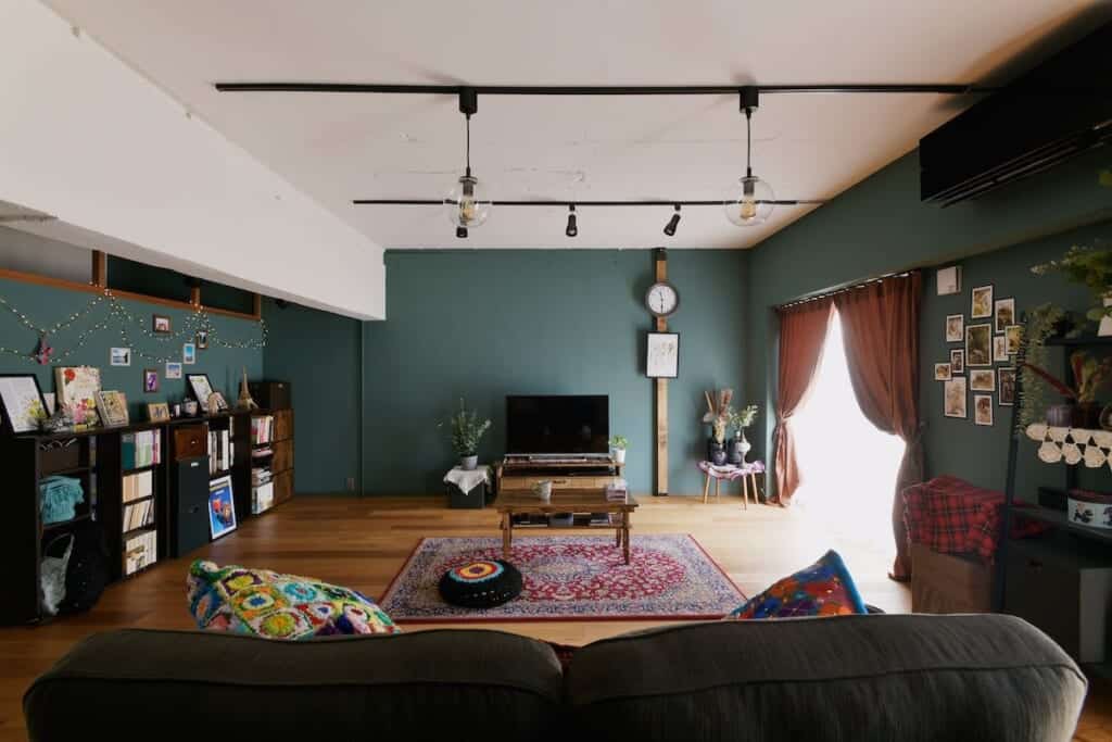 映画の世界で暮らす家