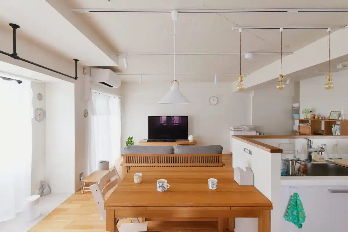 オープンワンルーム型｜2LDKに変化させられる間取り