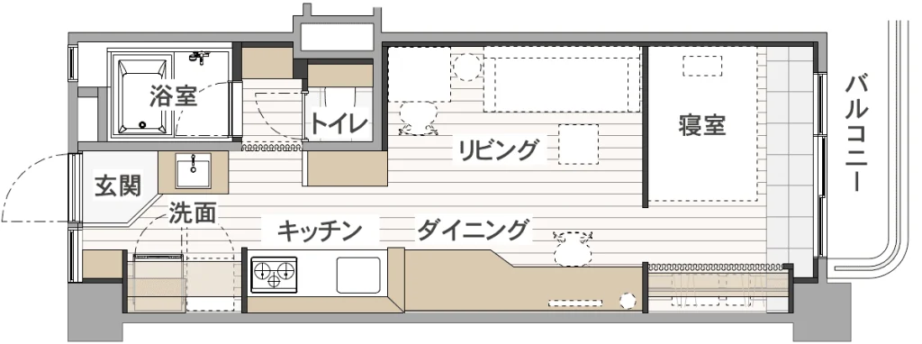 ②「使う空間」より「過ごす時間」から考える