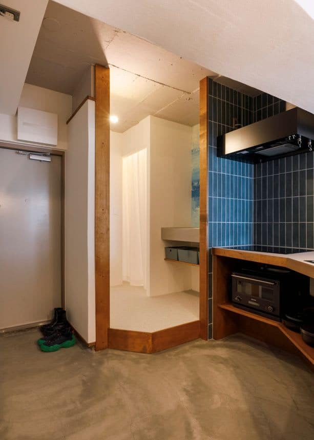 三日月天板の住まい