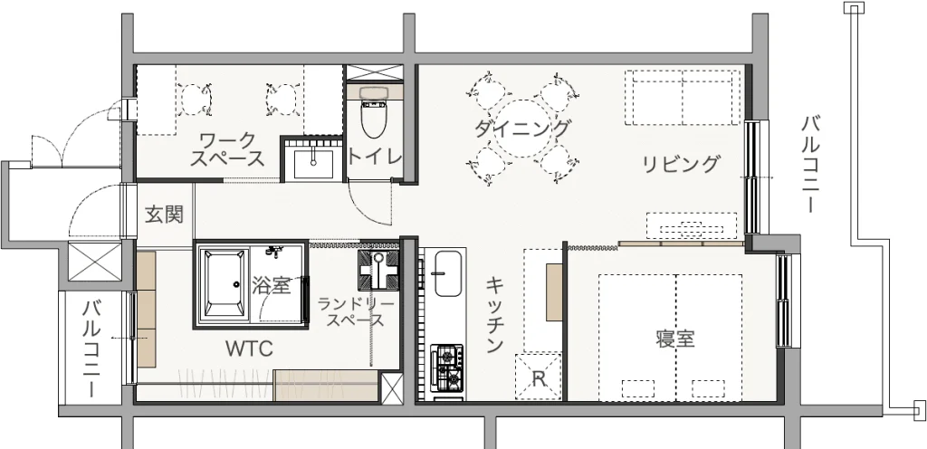 二人暮らし